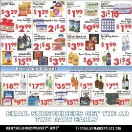 Valley Marketplace weekly ad week 36 Page 3
