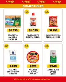 Catálogo Autoservicio Capo semana 36 Página 2: Si diet edulcorante €1.099,00, Gaona galleta surtido recreo €1.199,00