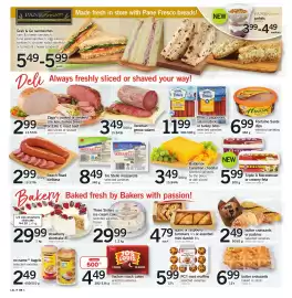 Loblaws flyer week 36 Page 4: Triple A macedonian or creamy feta €5,99, Beach Road kielbasa €2,99