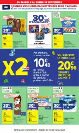 Catalogue Carrefour page 10: Casa Azzurra Mozzarella €0,73, Yoplait YOP €1,85