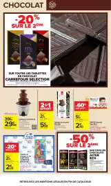 Catalogue Carrefour page 23: Princess Fontaine à chocolat XL €29,99, VILLARS Tablette de chocolat €5,98