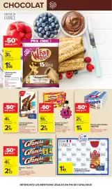 Catalogue Carrefour page 26: LU Granola €2,22, Knoppers Biscuits lait & noisettes €1,19