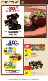 Catalogue Carrefour page 29: MAMIE NOVA Dessert Gourmand €2,95, MONT BLANC Crème dessert €2,49