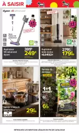 Catalogue Carrefour page 69: Dyson Aspirateur V8 advanced €249,00, DREAME Aspirateur balai laveur €179,99