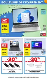 Catalogue Carrefour page 94: MEDION Ordinateur portable €299,99, HP Ordinateur portable Gaming €999,99