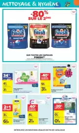 Catalogue Carrefour Market | LE MOIS MONOPOLY page 16: FINISH Sur toutes les capsules, LE TRÈFLE Papier hygiénique €3,15