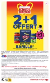 Catalogue Carrefour Market page 3: Barilla Penne Rigate €2,49