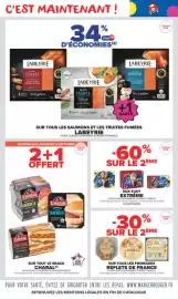 Catalogue Carrefour Market | LE MOIS MONOPOLY page 8: Labeyrie sur tous les saumons et les truites fumées