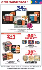 Catalogue Carrefour Market | LE MOIS MONOPOLY page 8: Labeyrie sur tous les saumons et les truites fumées