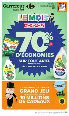 Carrefour Market (valable jusqu'au 20-09)