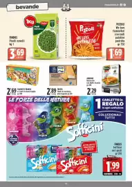 Volantino Rossotono Carrefour Pagina 12: Frosta Filetti di merluzzo alla mugnaia €2,89, Findus Piselli novelli €3,69