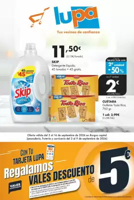 Catálogo Supermercados Lupa (válido hasta el 16-09)