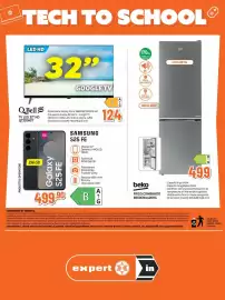 Volantino Extracoop Pagina 12: Q.Bell TV LED 32" HD €124,00, Beko frigo combinato B5XRCNA406HG €499,00