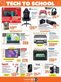Volantino Extracoop Pagina 3: Sedia gaming Glück €129,90, Brother stampante multifunzione laser DCP-L1640W €139,90