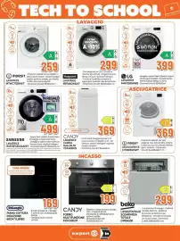 Volantino Extracoop Pagina 5: LG Lavatrice F4NX1009NWB €399,00, Candy forno multifunzione €199,00