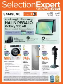 Volantino Extracoop Pagina 8: Frigorifero Combinato EcoFlex® AI €749,00, Scopa Elettrica Jet 95s €499,00