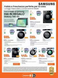 Volantino Extracoop Pagina 9: Lavatrice Slim Crystal Clean €449,00, Lavatrice Ai-Control WW90DG6G94LK €599,00