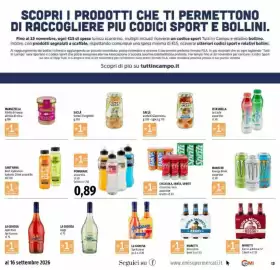 Volantino Emi Supermercati Pagina 13: Powerade assortita €0,89, Sant'anna Best Hydration Isotonica €1,00