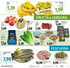 Volantino Emi Supermercati Pagina 17: Lattuga romana €2,39, Naturella patate rosse €1,49
