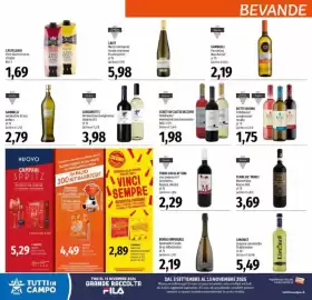 Volantino Emi Supermercati Pagina 28: Conte di Castelvecchio €1,98, Terre degli Attoni vini Umbria IGT €2,29