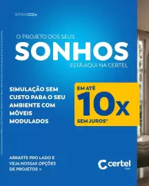 Folheto Lojas Certel Página 1
