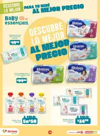 Folleto Soriana Mercado Página 13: Baby essentials Toallitas Magical Care €34,90