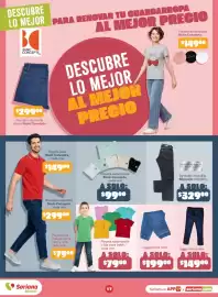 Folleto Soriana Mercado Página 17: Silverado pantalón mezclilla caballero €329,00, Jogger bebé niño €199,00