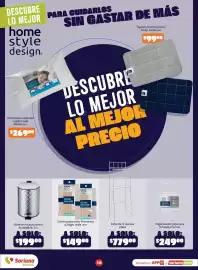 Folleto Soriana Mercado Página 18: Home style design cortina para baño primavera o beige €149,00