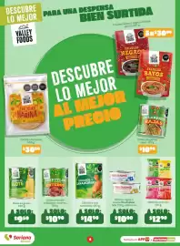 Folleto Soriana Mercado Página 4: Valley Foods Granos de Elote €950,00, Valley Foods chipotles en adobo enteros €10,90