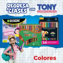 Catálogo Tony Super Papelerías Página 1