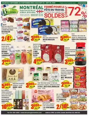 Btrust Supermarket flyer (valid until 9-09)