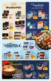 Catálogo Supermercados São Vicente Página 2: Camarão 7 Barbas Bom Peixe Pacote €24,90, Filé de Tilápia €29,90