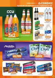 Folleto Cordiez Página 2: Beldent chicle €799,00, Pepitos! galletas terrabusi €1.699,00