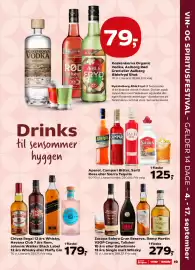 SuperBrugsen tilbudsavis uge 36 Side 19: Aperol, Campari Bitter, Sarti Rosa eller Sierra Tequila €125,00
