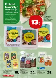 SuperBrugsen tilbudsavis uge 36 Side 22: Skinke strimler €13,00, Kogt kylling i tern €13,00