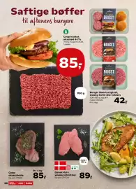 SuperBrugsen tilbudsavis uge 36 Side 26: Coop okseculotte €85,00, Dansk Kalv wienerschnitzler €89,00
