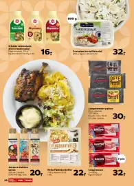 SuperBrugsen tilbudsavis uge 36 Side 32: Peka flødekartofler €22,00, Coop bacon €32,00