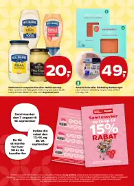 SuperBrugsen tilbudsavis uge 36 Side 7: Hellmann's mayonnaise eller Maille sennep €20,00