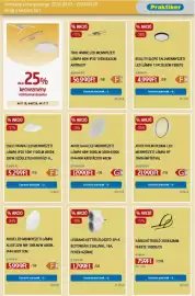 Praktiker akciós újság Oldal 17: Eglo frania led mennyezeti lámpa €5.299,00