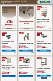 Praktiker akciós újság Oldal 19: Praktiker horganyzott fémpolc 5 mdf polccal €11.990,00, Rivet 4 szintes fém polc €21.990,00