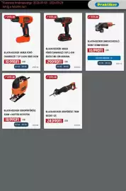 Praktiker akciós újság Oldal 21: Black+decker akkus fúró/csavarozó 18v li-ion €29.990,00