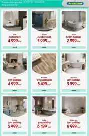 Praktiker akciós újság Oldal 5: Onyx Frost gres padlólap €5.999,00, Zambezi csempecsalád €5.999,00