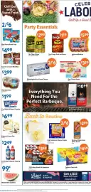 Homeland Market weekly ad week 36 Page 2: Van Camps pork and beans €1,19, Best Choice butter €3,59