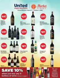 United Supermarkets weekly ad Page 1: Quilt Napa Valley Cabernet Sauvignon €42,99