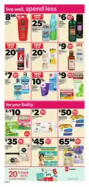 Loblaws flyer week 36 Page 11: Huggies ix baby wipes €2,00, Benylin Mucus & Phlegm €9,00