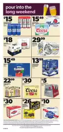 Loblaws flyer week 36 Page 15: Founder's original ultimate cocktail box €22,99, Mott's Clamato Caesar €15,49
