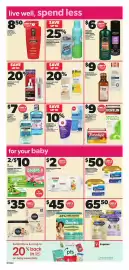 Loblaws flyer week 36 Page 16: Huggies ix baby wipes €2,00, Benylin Mucus & Phlegm €9,00