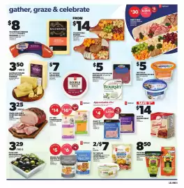Loblaws flyer week 36 Page 5: Ziggy's sliced meats selected varieties €4,00, PC dips or hummus €3,50