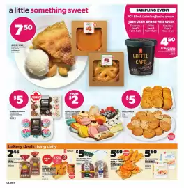 Loblaws flyer week 36 Page 6: Ace bistro loaf €5,00, Farmer's Market cupcakes €5,00
