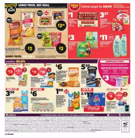 Loblaws flyer week 36 Page 8: PC shredded or crumbled feta cheese or black diamond cheese bars or shredded cheese €6,00